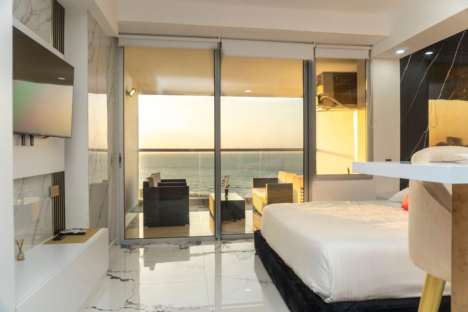 Apartamento Cb1005 Lujosa Vista-mar Atardecer Hermoso